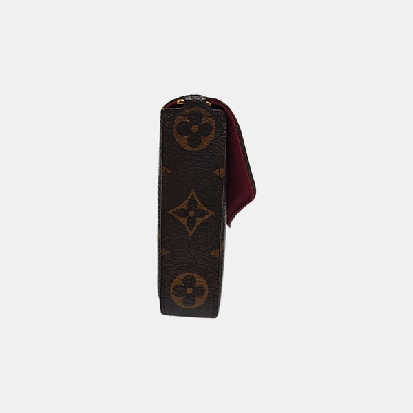FÉLICIE Monogram Coated Canvas Brown