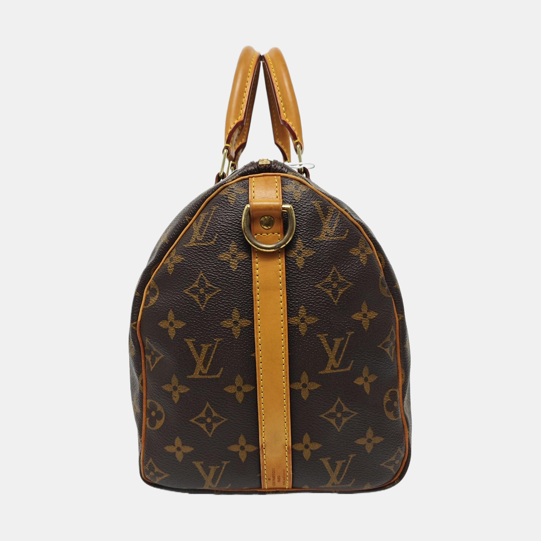 SPEEDY 30 Monogram Coated Canvas Brown