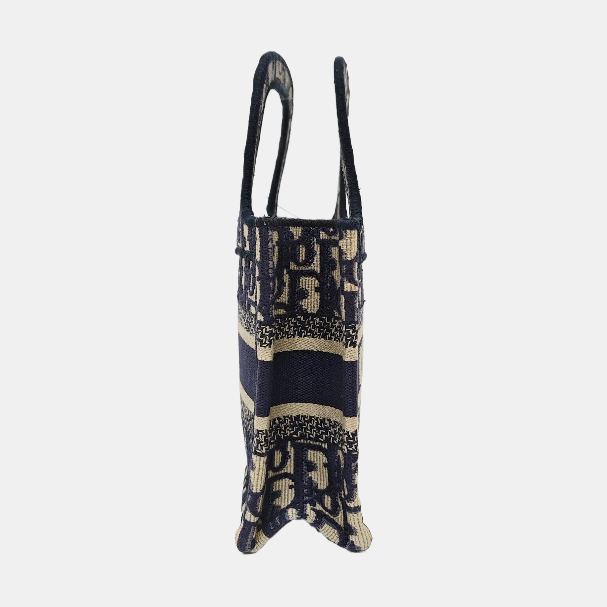 Book Tote Mini Canvas Blue