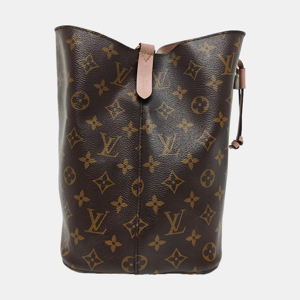 NÉONOÉ MM Monogram Coated Canvas Brown