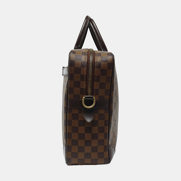PORTE-DOCUMENTS GM Damier Ebene Coated Canvas Brown