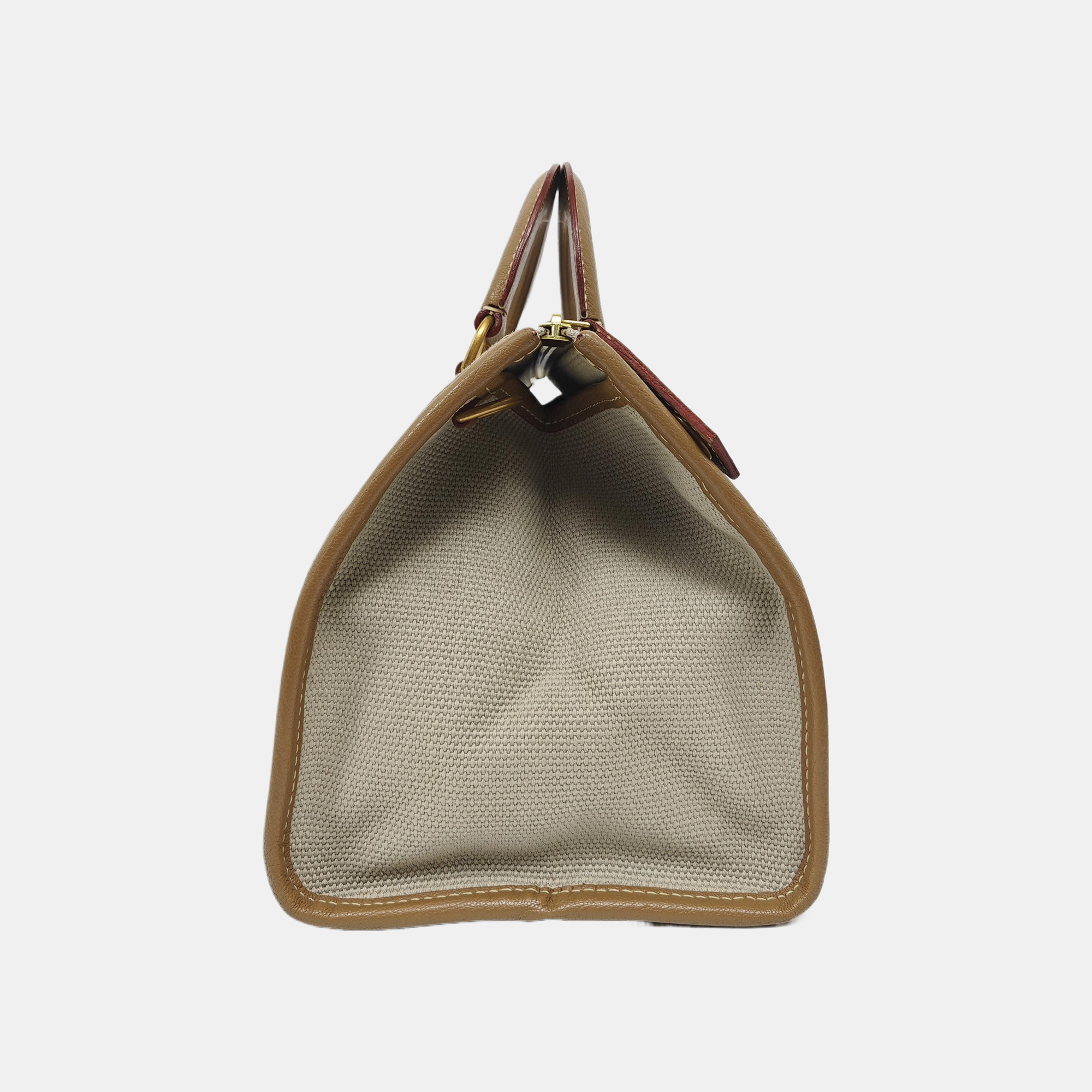 SAC DE NUIT Quilted Canvas Gray