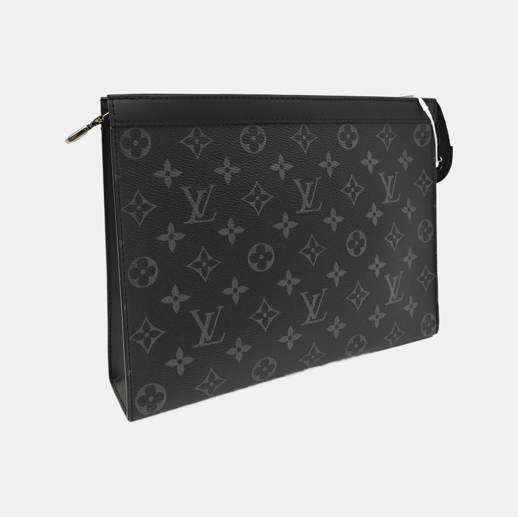 Pochette Voyag MM Monogram Coated Canvas Black