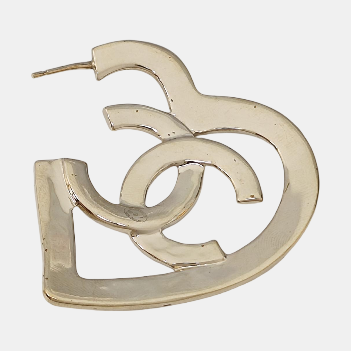 Metal Gold Stud Earrings