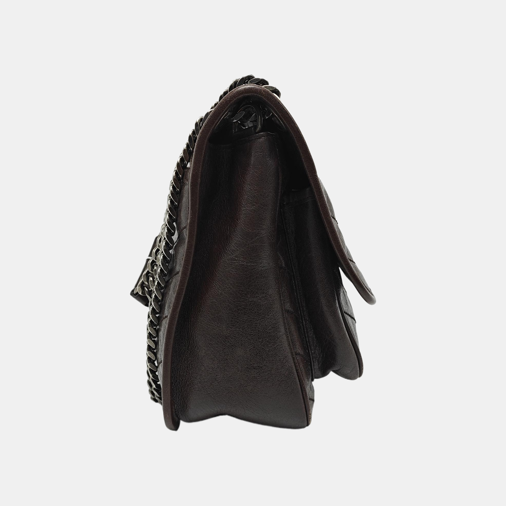 NIKI Medium Quilted Calfskin Brown