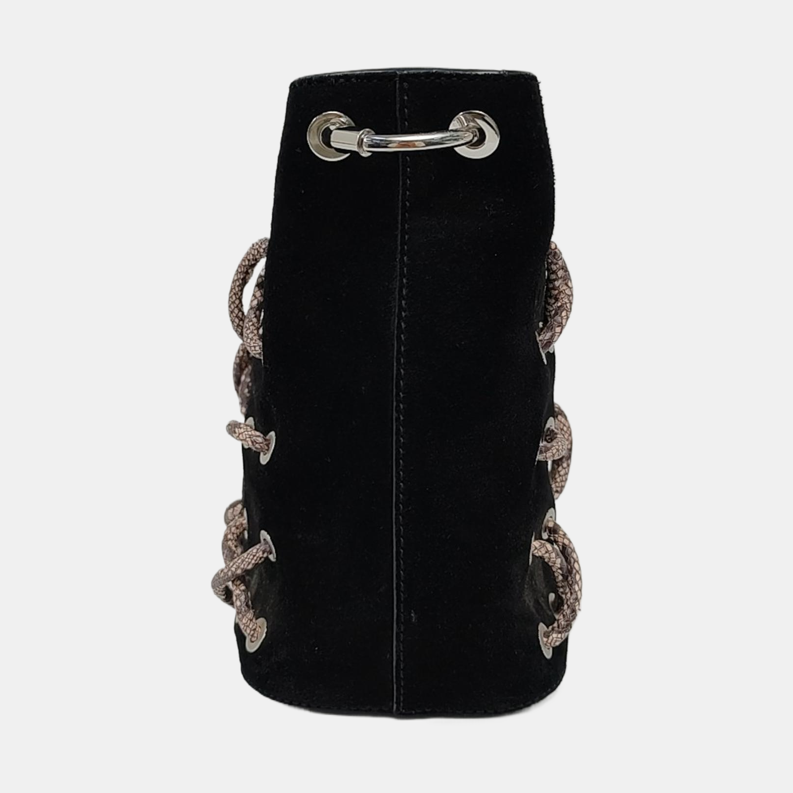 Suede Shoulder Bag Black