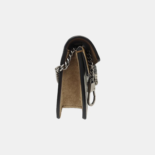Dionysus Super Mini Monogram Coated Canvas Beige