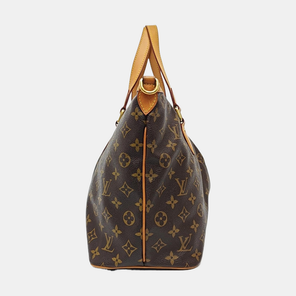 PALERMO PM Monogram Coated Canvas Brown