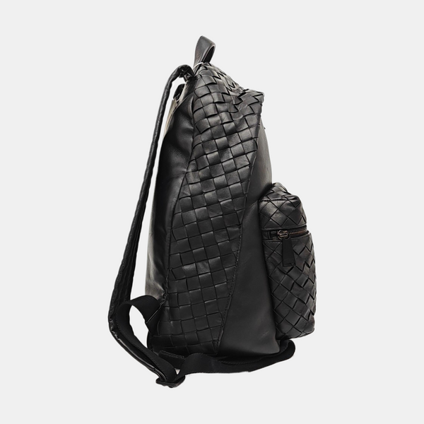 Calfskin Backpack Medium Black