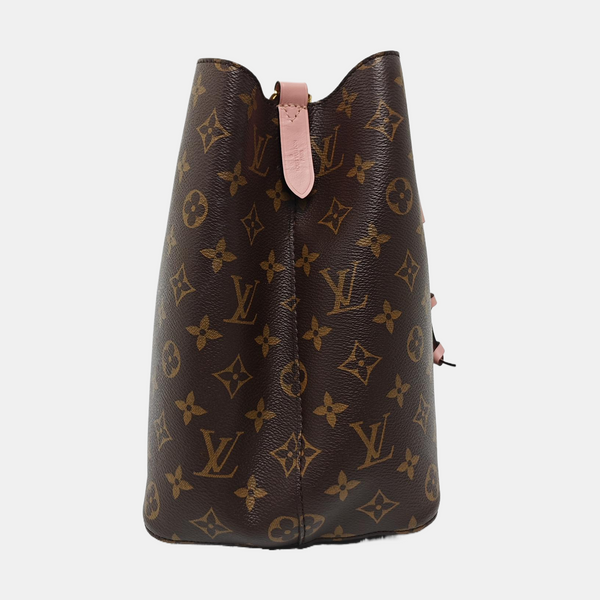 NÉONOÉ MM Monogram Coated Canvas Brown