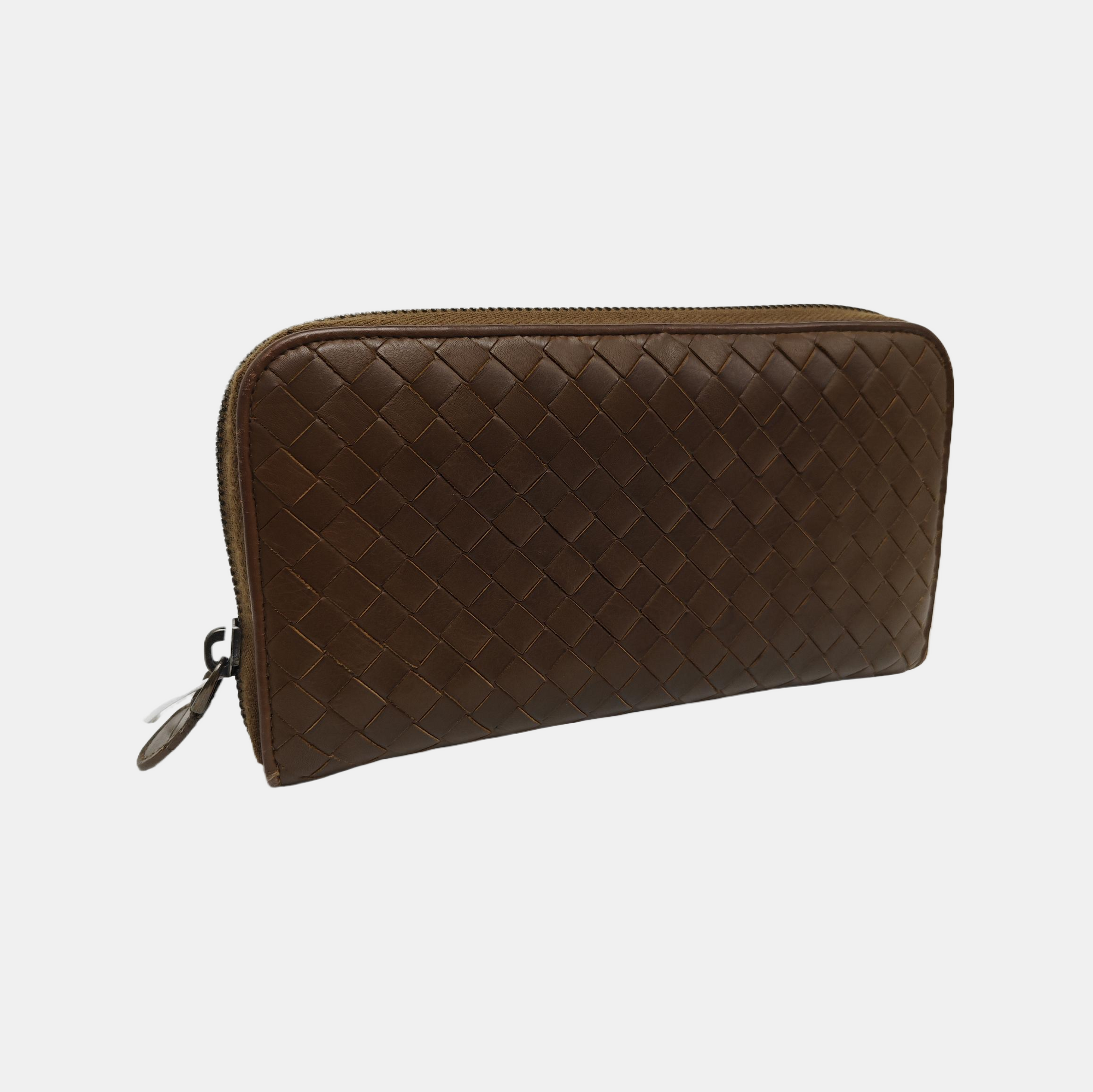 Lambskin Wallet Brown