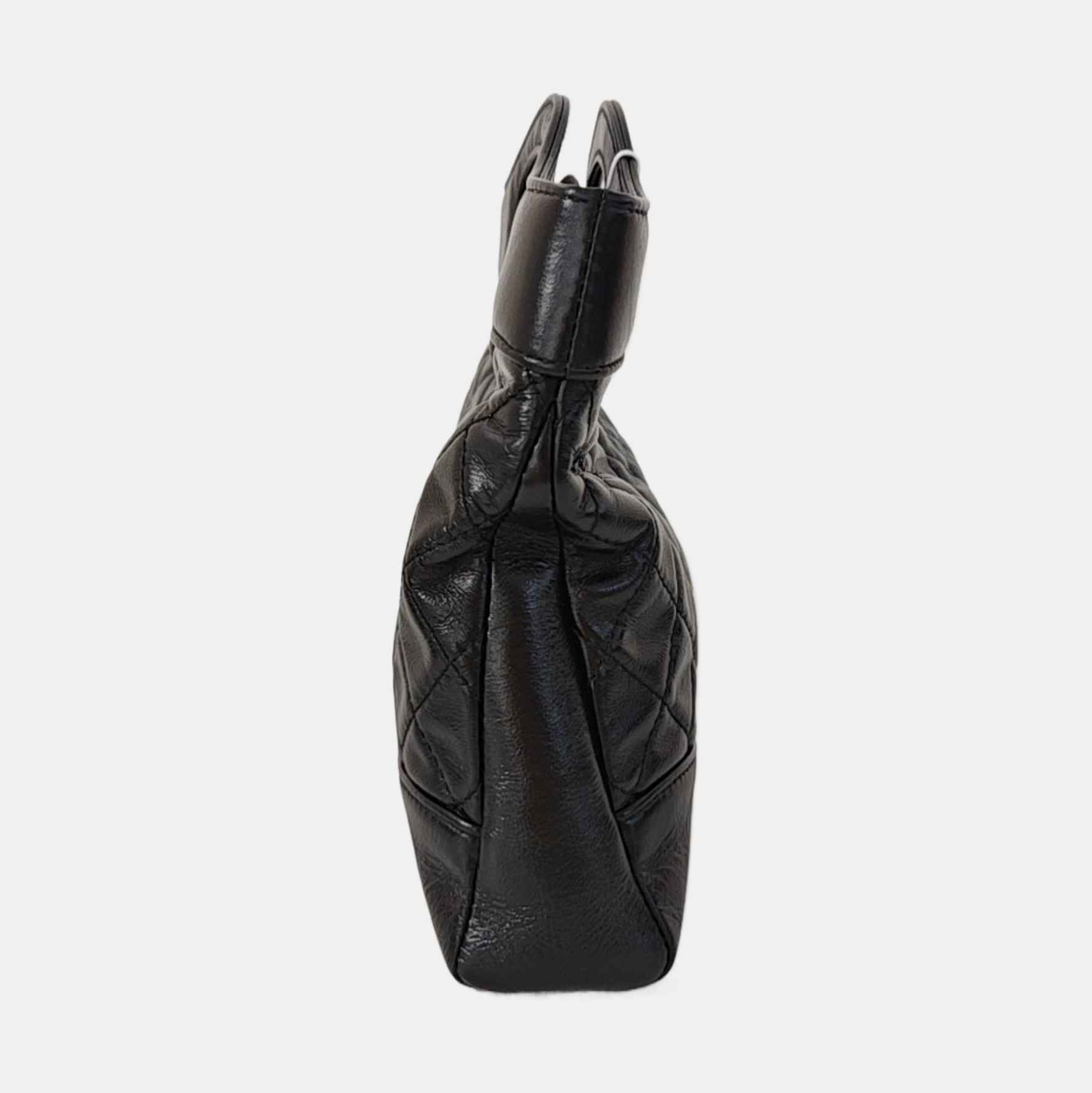 CHANEL 31 Mini Quilted Calfskin Black