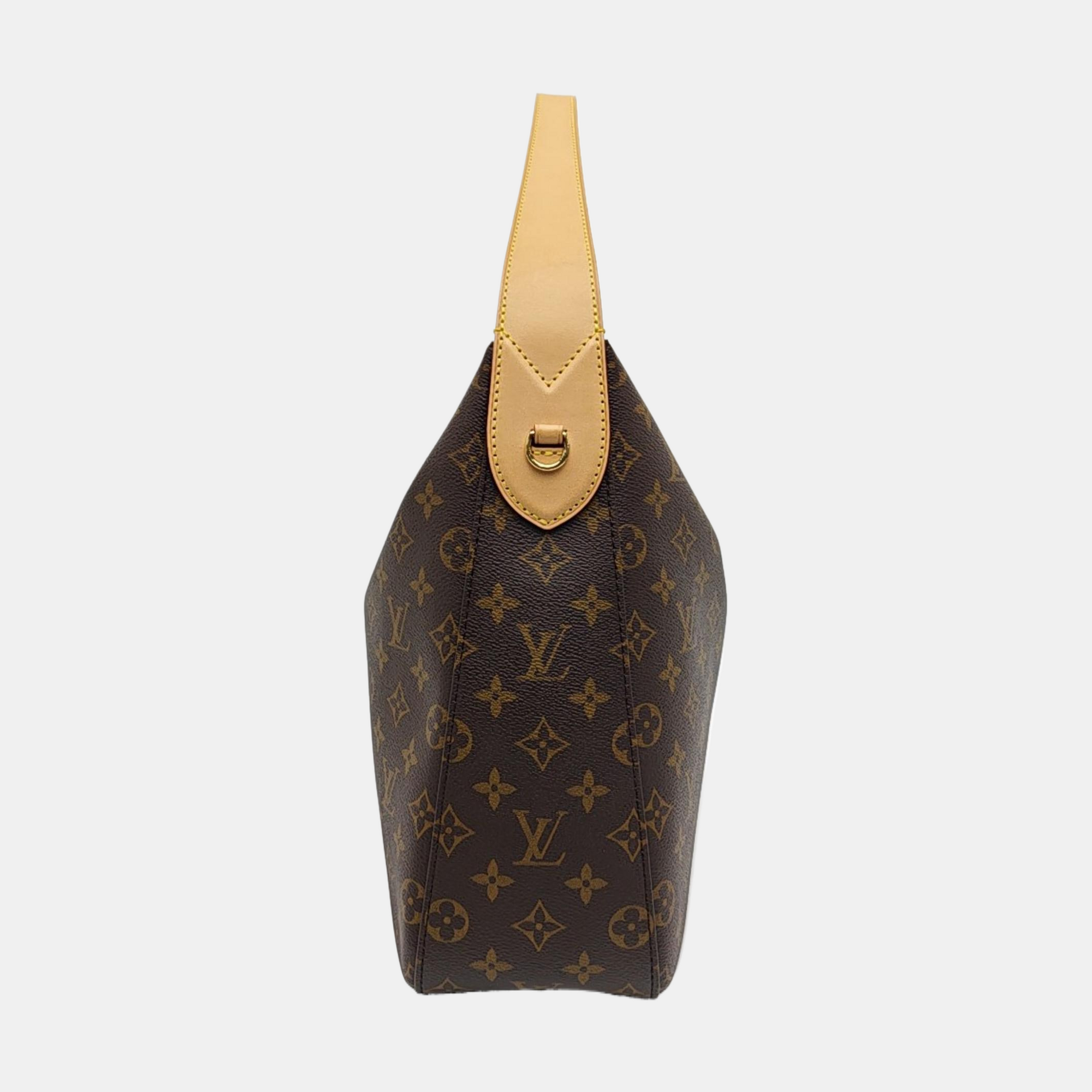 SLOUCHY MM Monogram Coated Canvas Brown