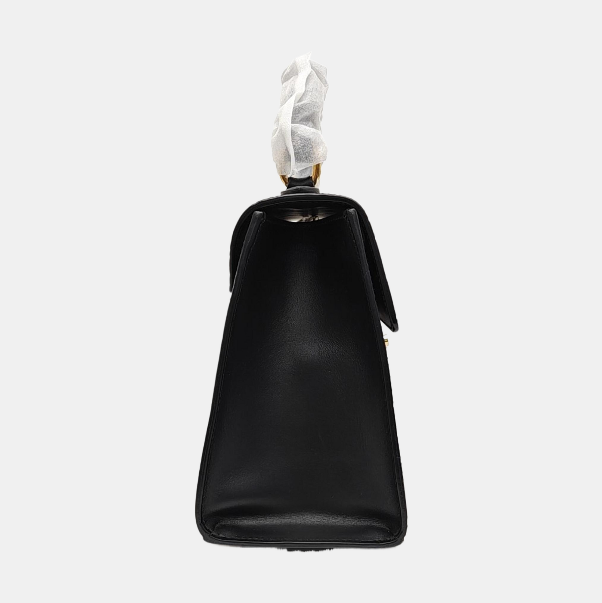 Padlock Small Calfskin Black