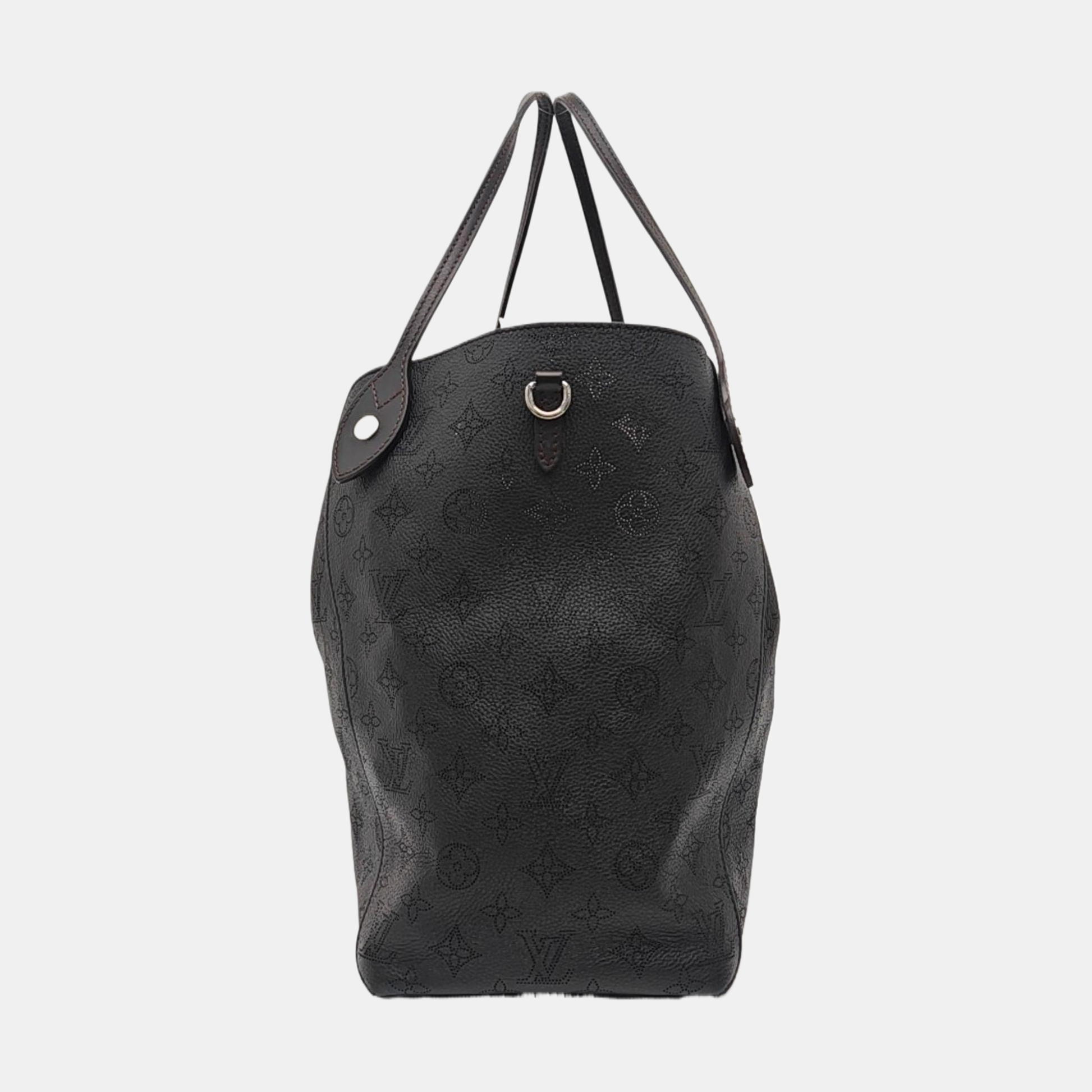 HINA Monogram Calfskin Black