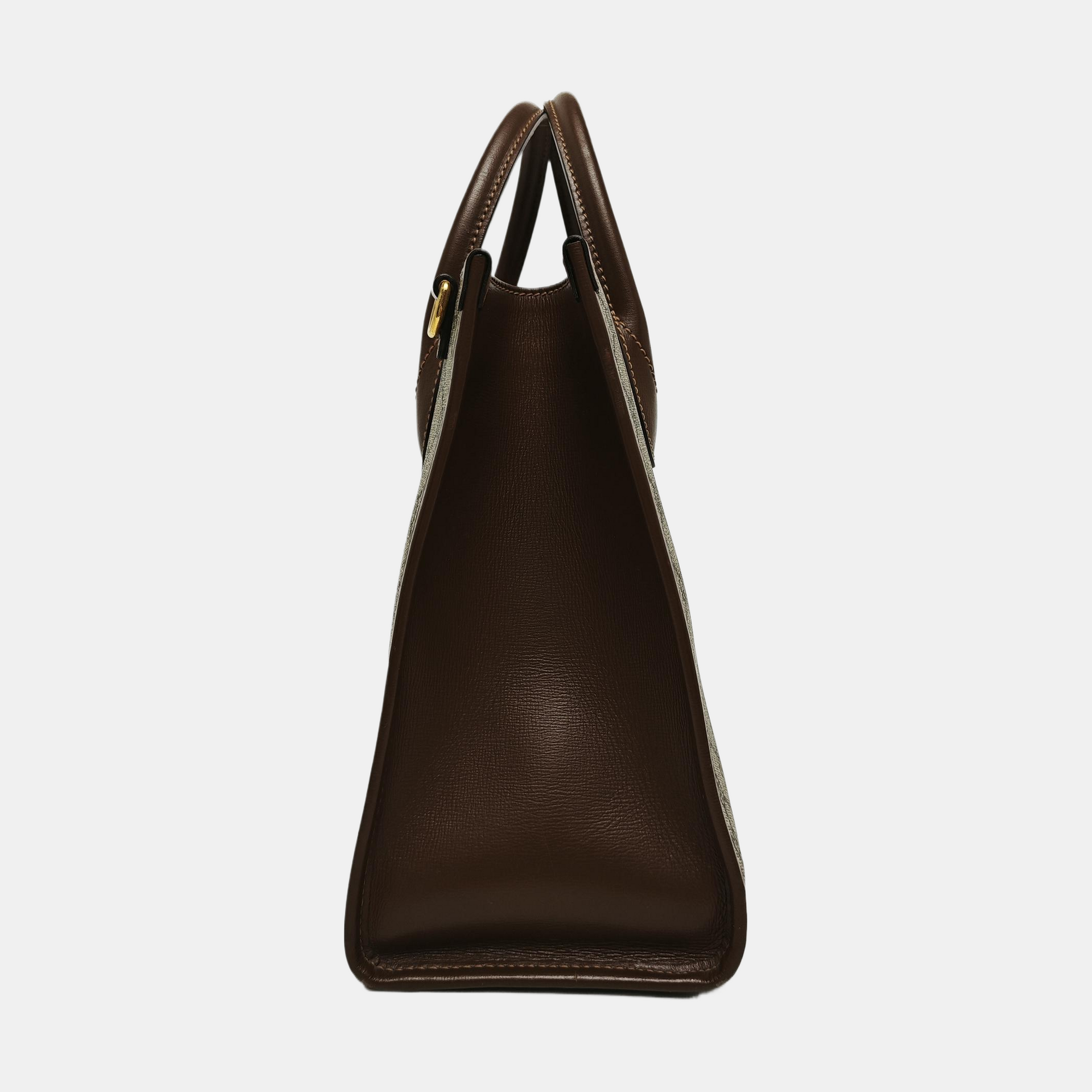 Retro Small Monogram Coated Canvas Brown
