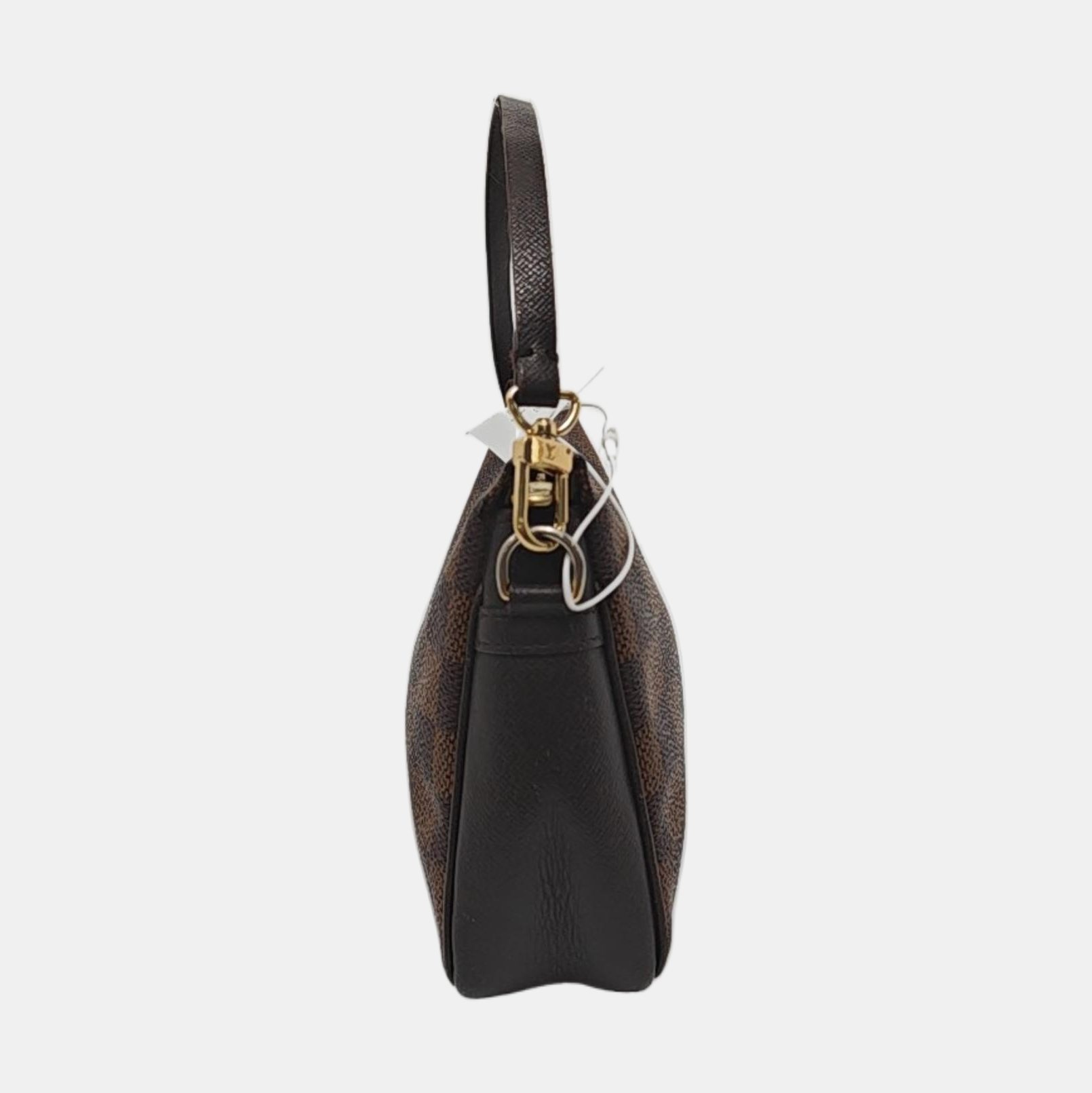 TROUSSE MAKE UP Damier Ebene Coated Canvas Brown