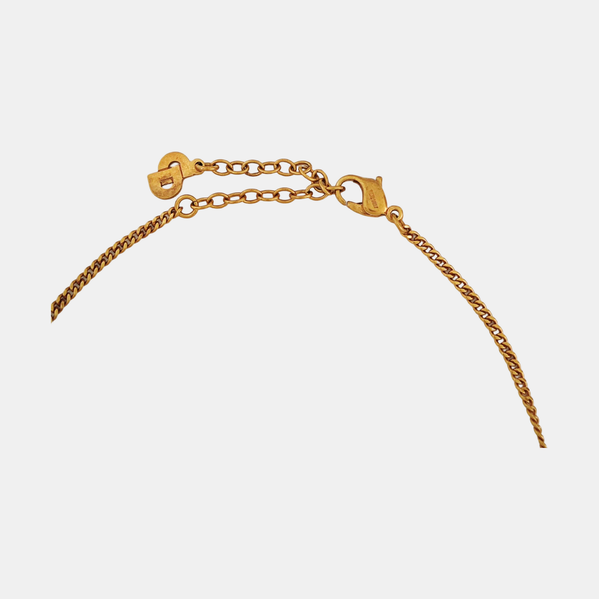 Dio(r)evolution Metal Gold Necklace