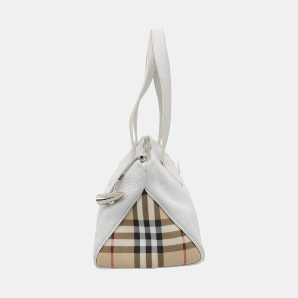 Leather Medium White