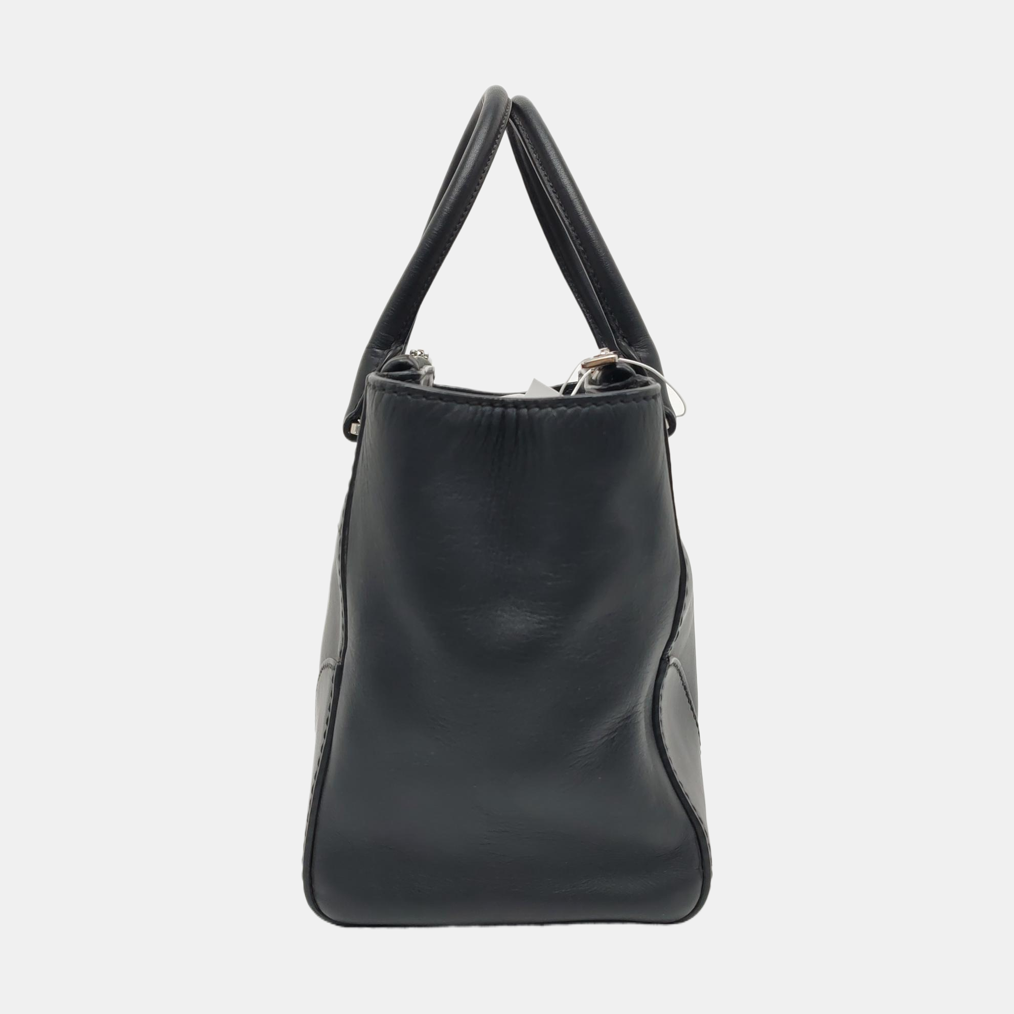 Calfskin Tote Bag Black