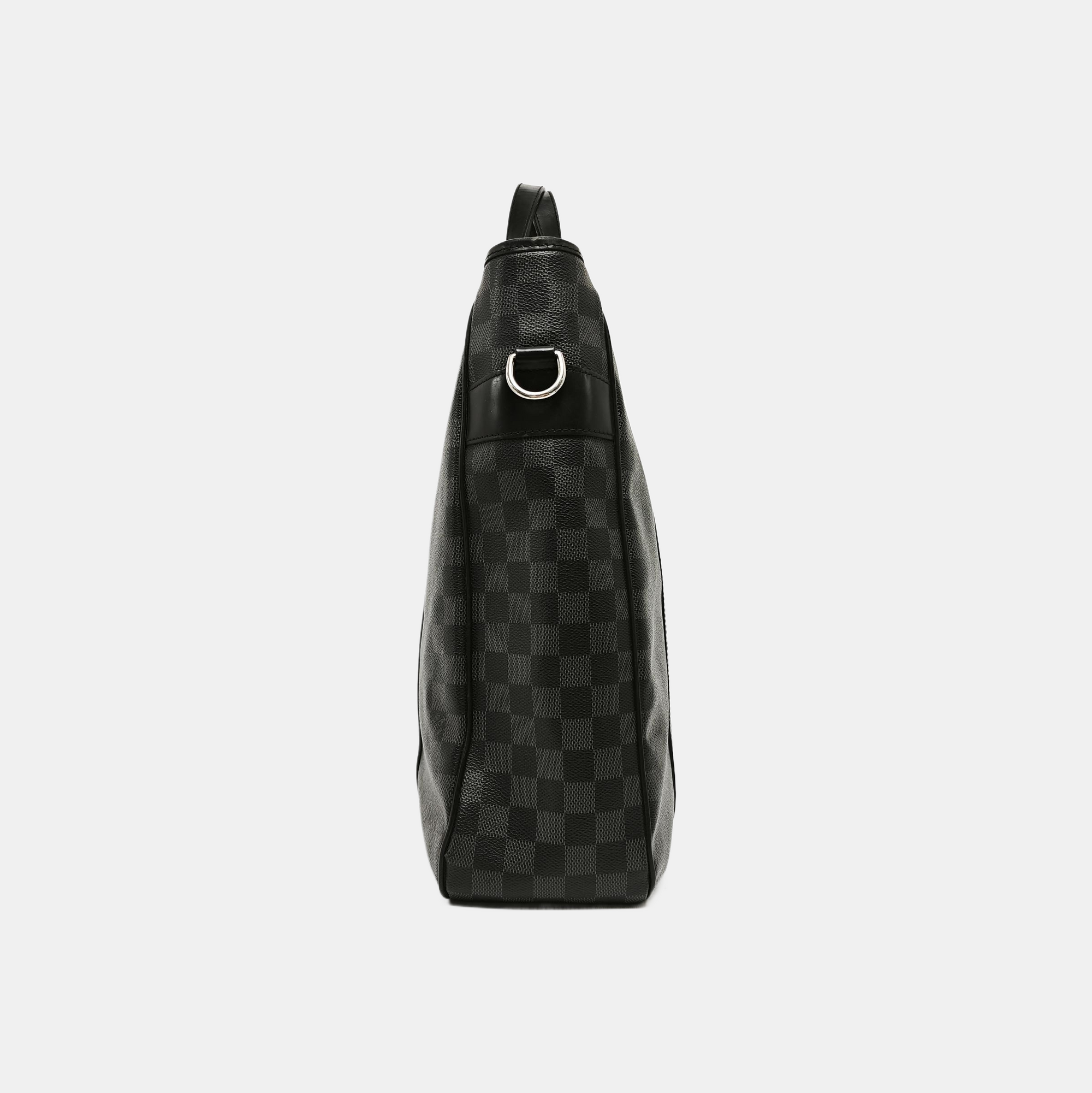 TADAO MM Damier Graphite Coated Canvas Gray