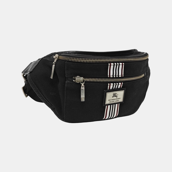 Canvas Belt Bag Black