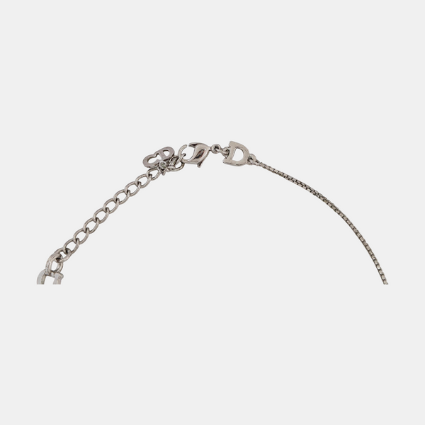 CD Swing Metal Silver Necklace