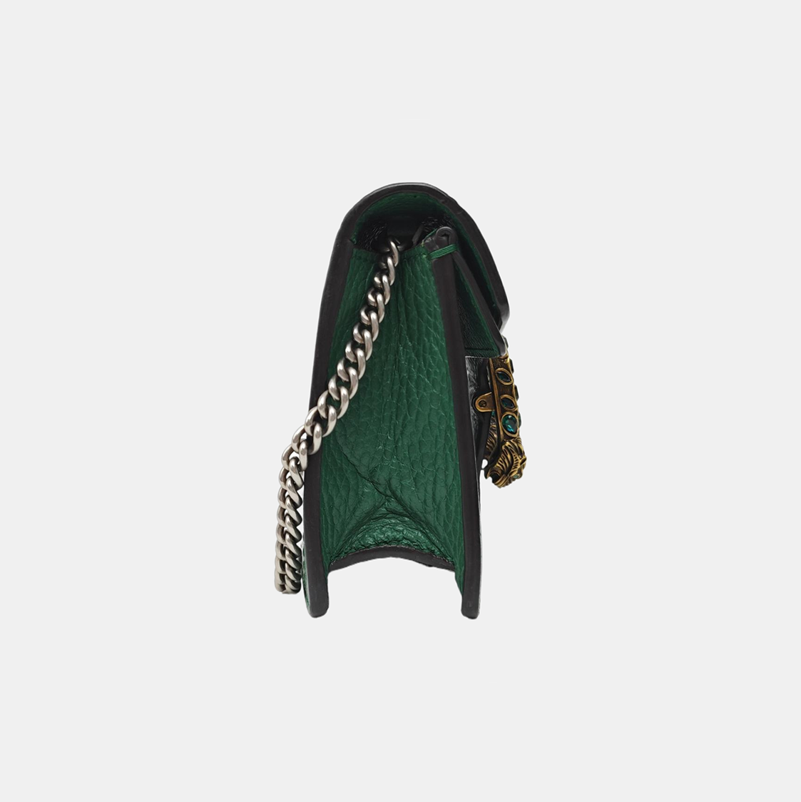 Dionysus Super Mini Calfskin Green
