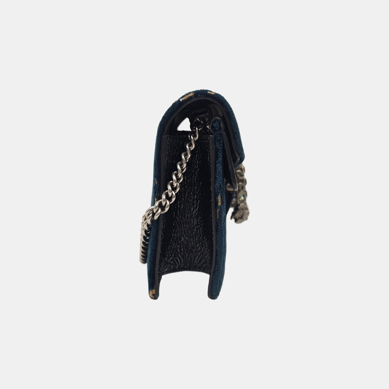 Dionysus Super Mini Monogram Velvet Green