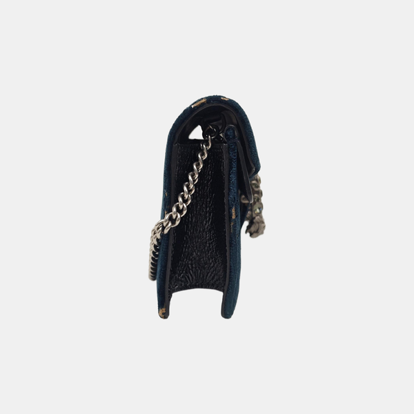 Dionysus Super Mini Monogram Velvet Green