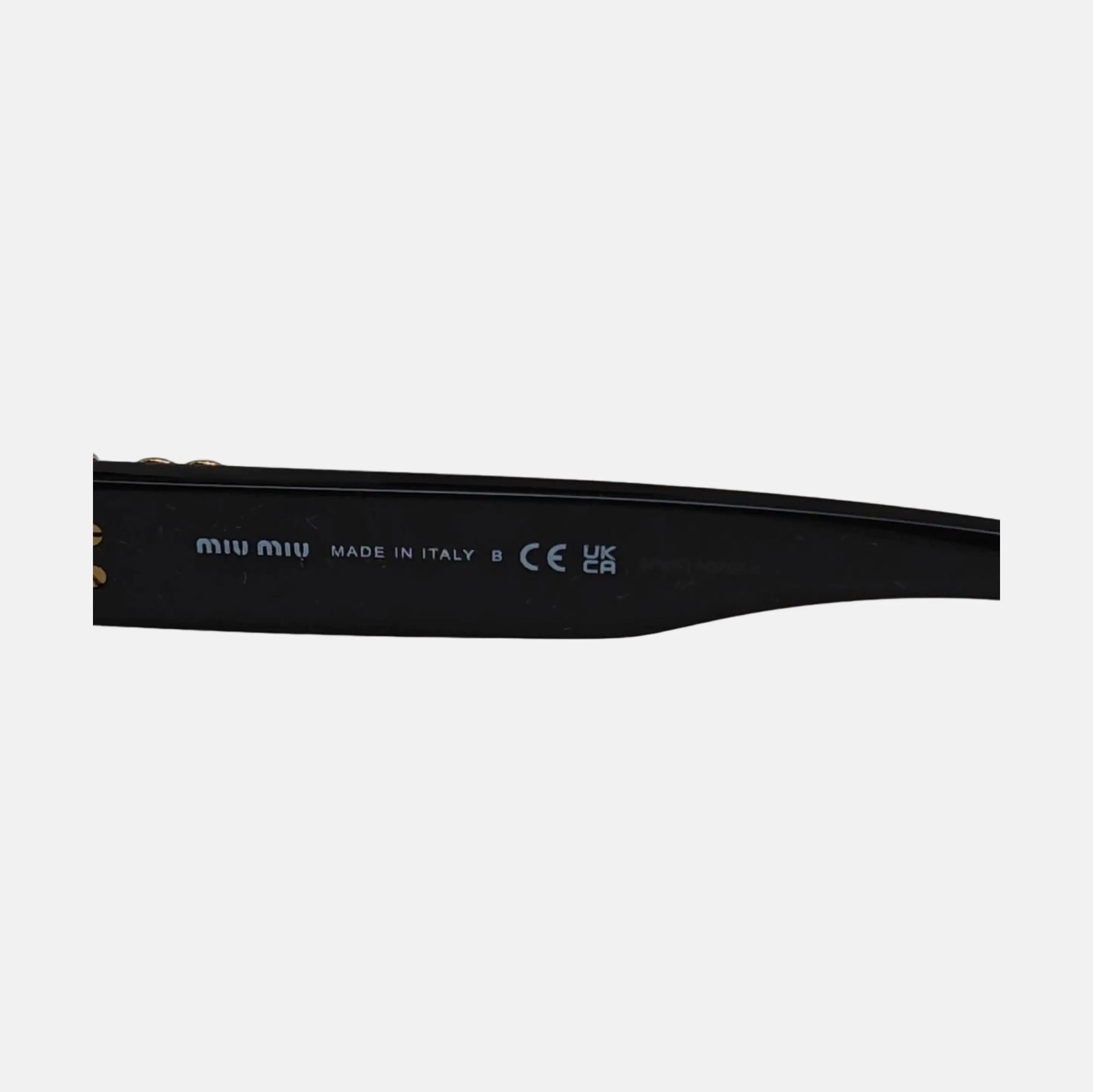 Synthetic Sunglasses Black