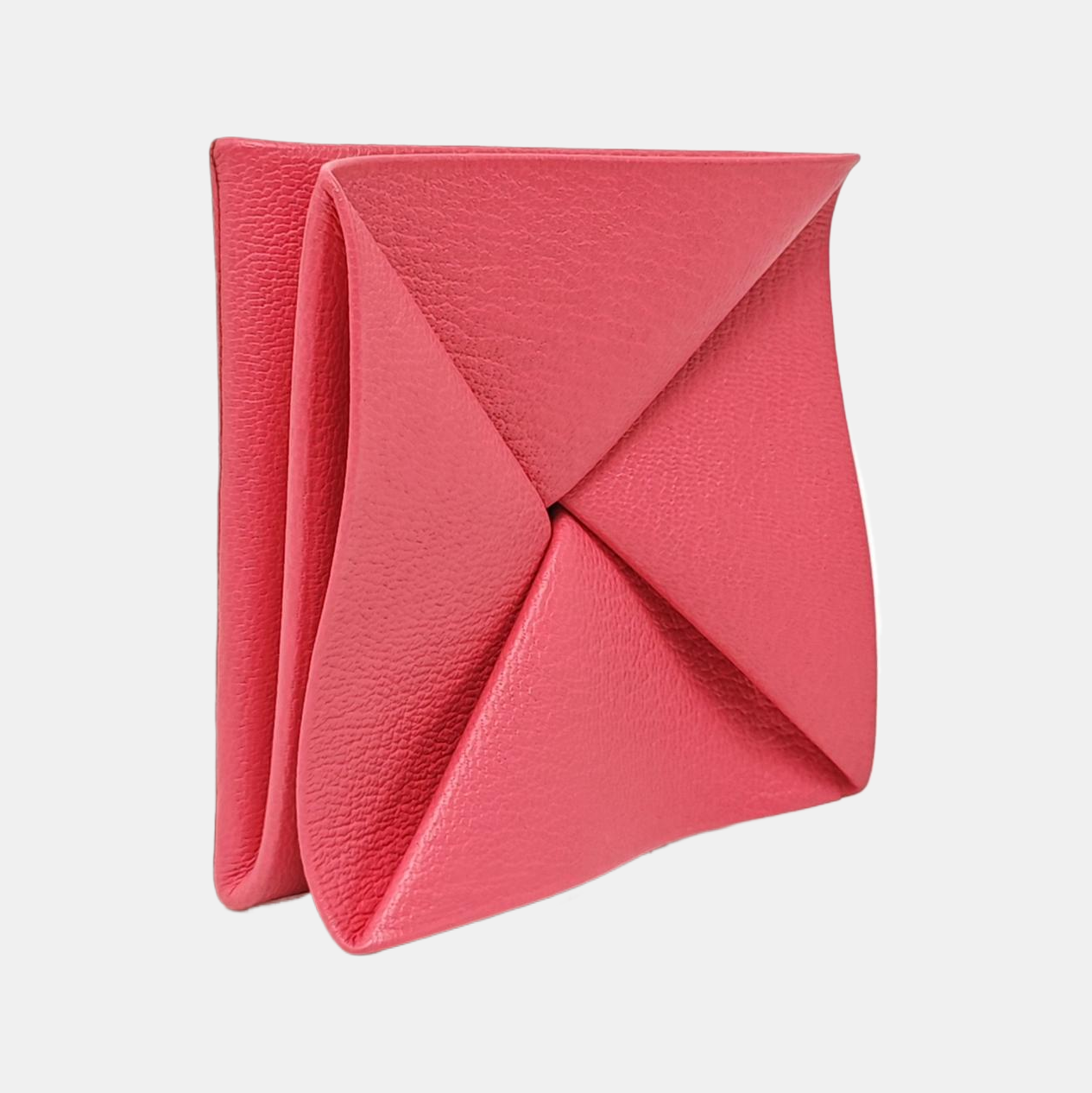 Bastia Chèvre Mysore Pink Card Holder