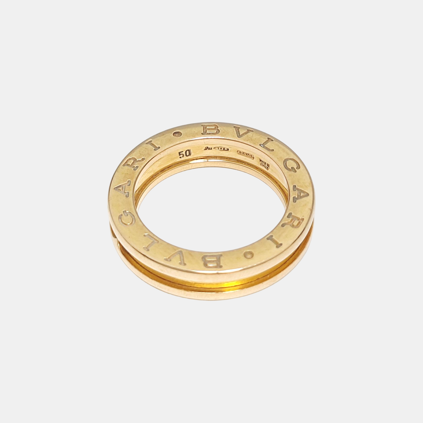 B.ZERO1 18k Rose Gold Ring EU 50