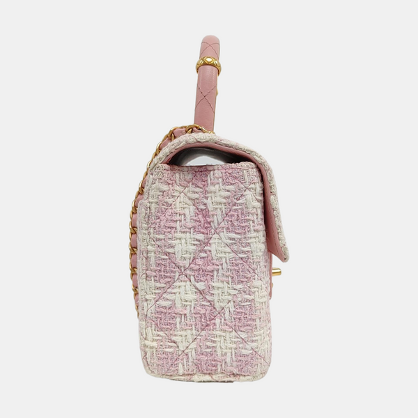 Mini Quilted Wool Pink