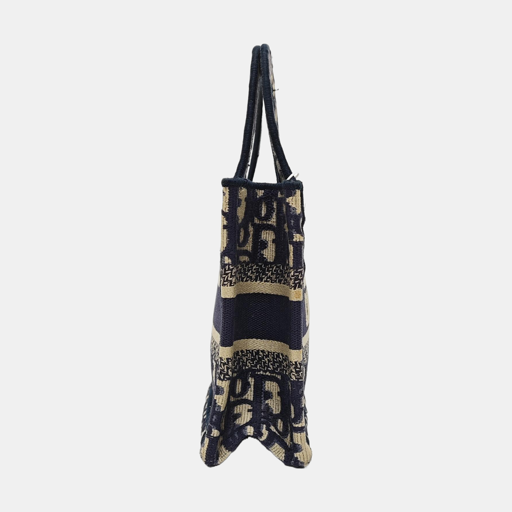 Book Tote Mini Canvas Blue