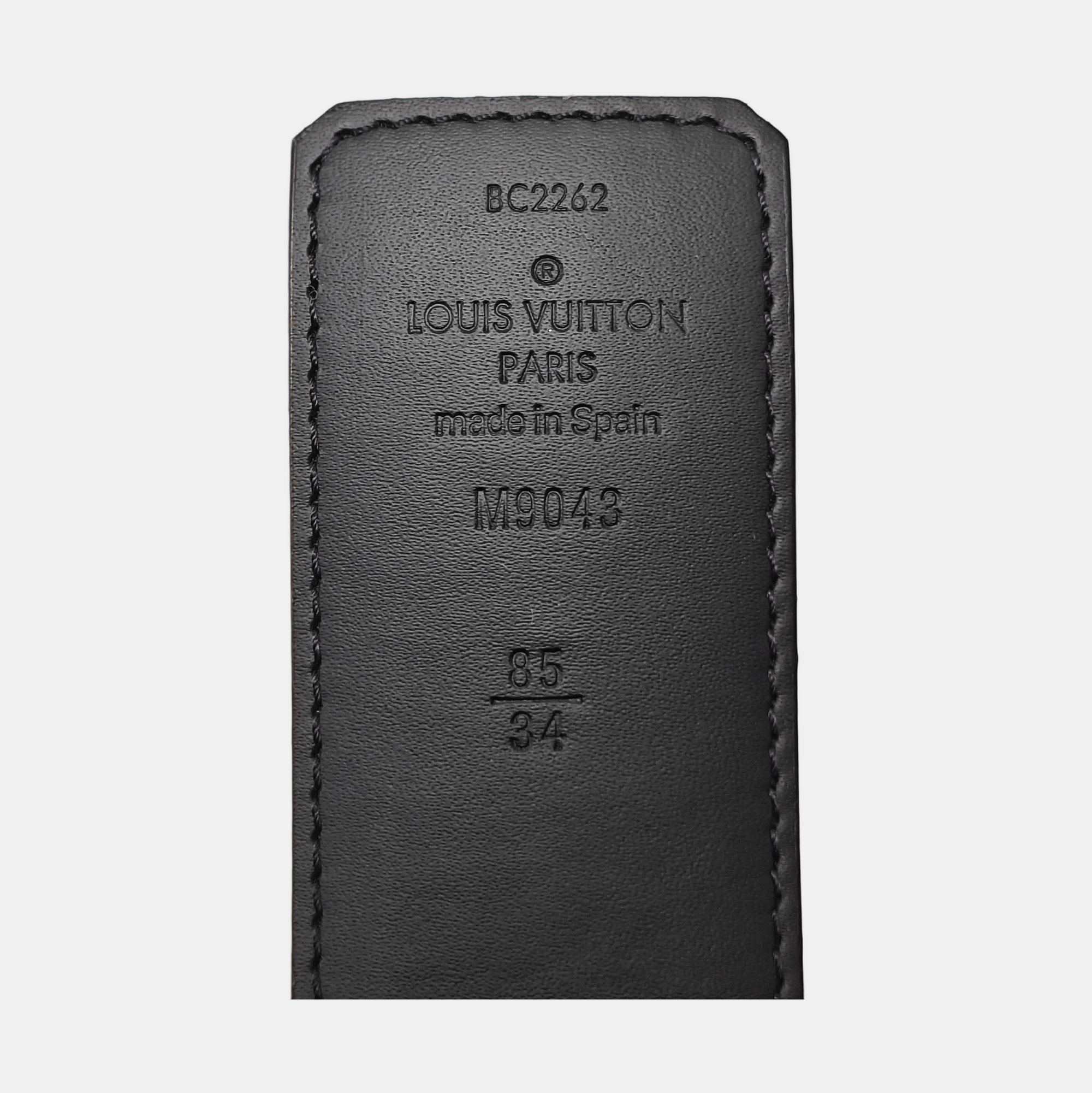 Coated Canvas Belt Black