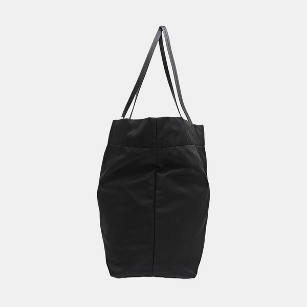 Nylon Tote Bag Medium Black