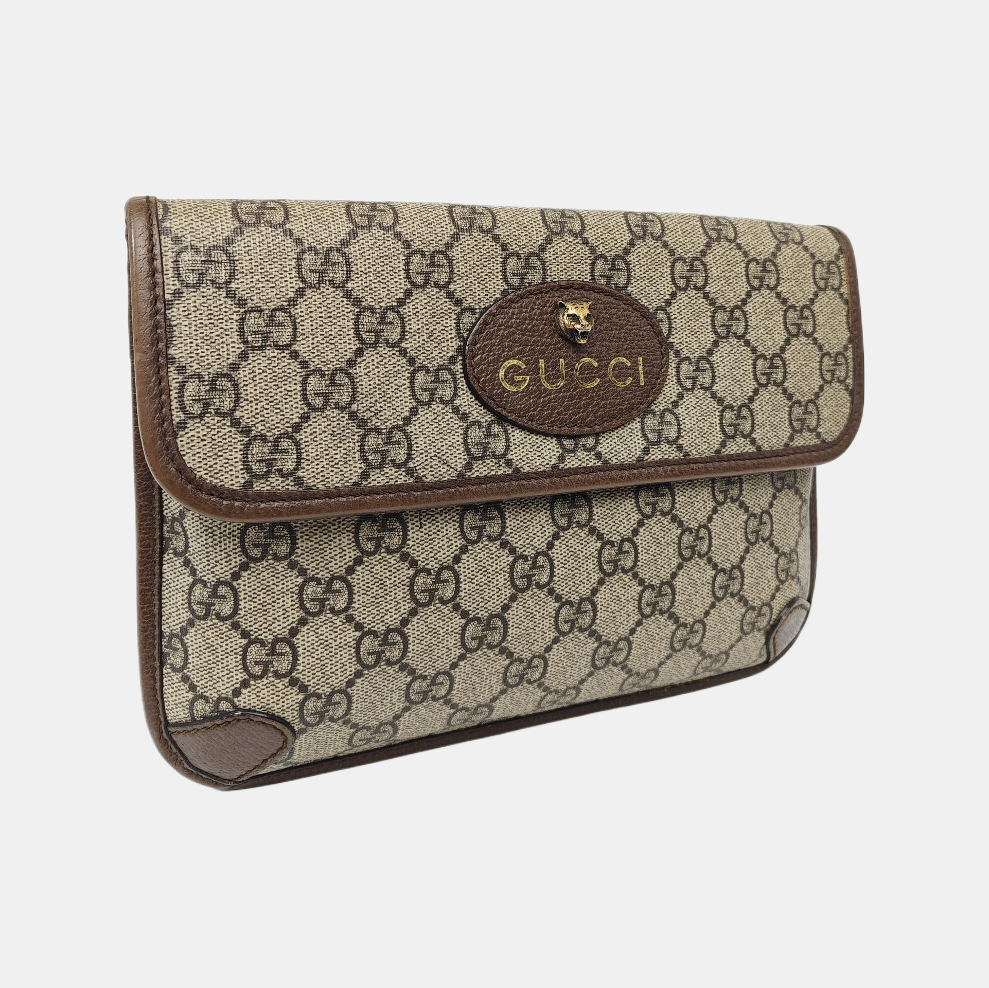 Neo Vintage Monogram Coated Canvas Beige