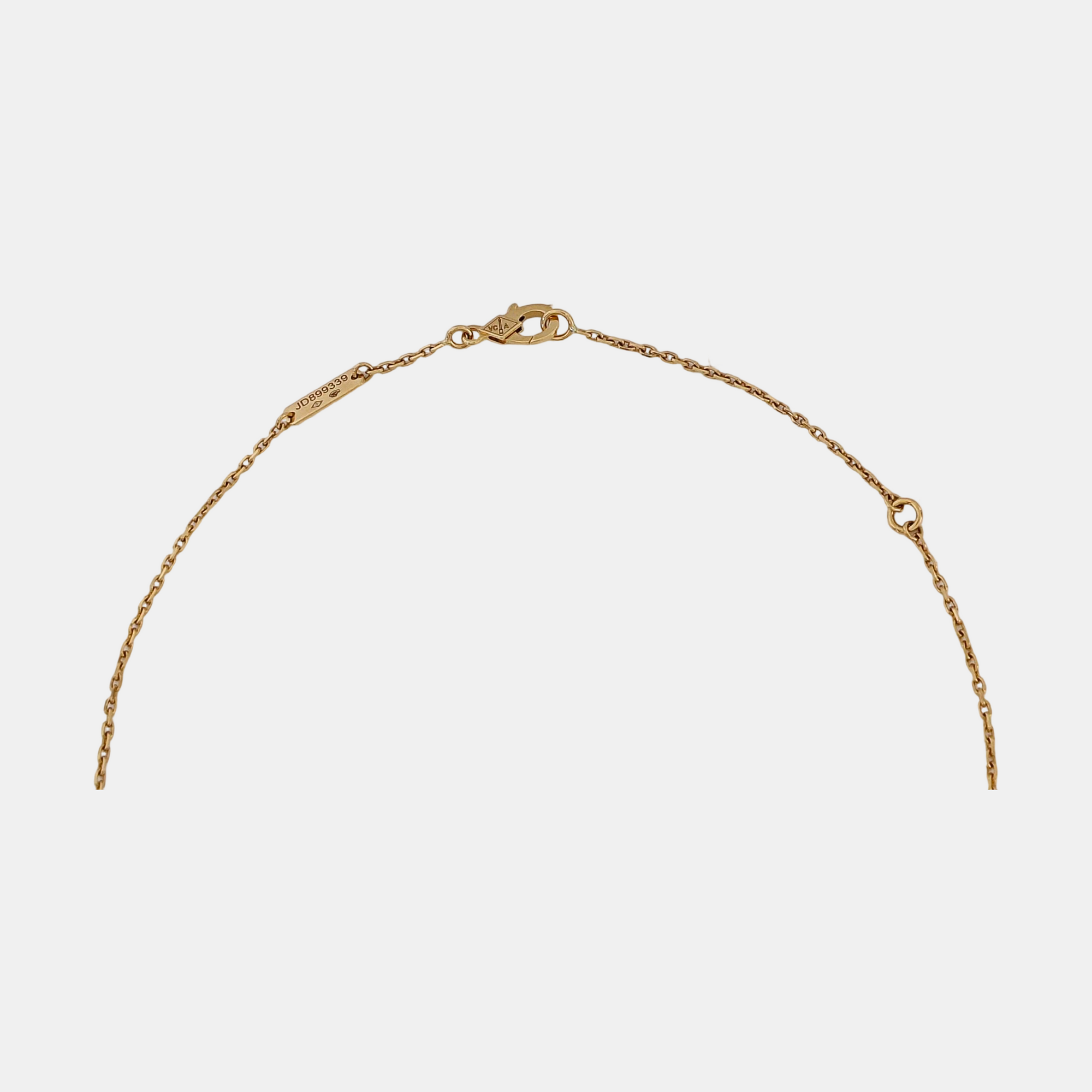Vintage Alhambra 18k Gold Necklace
