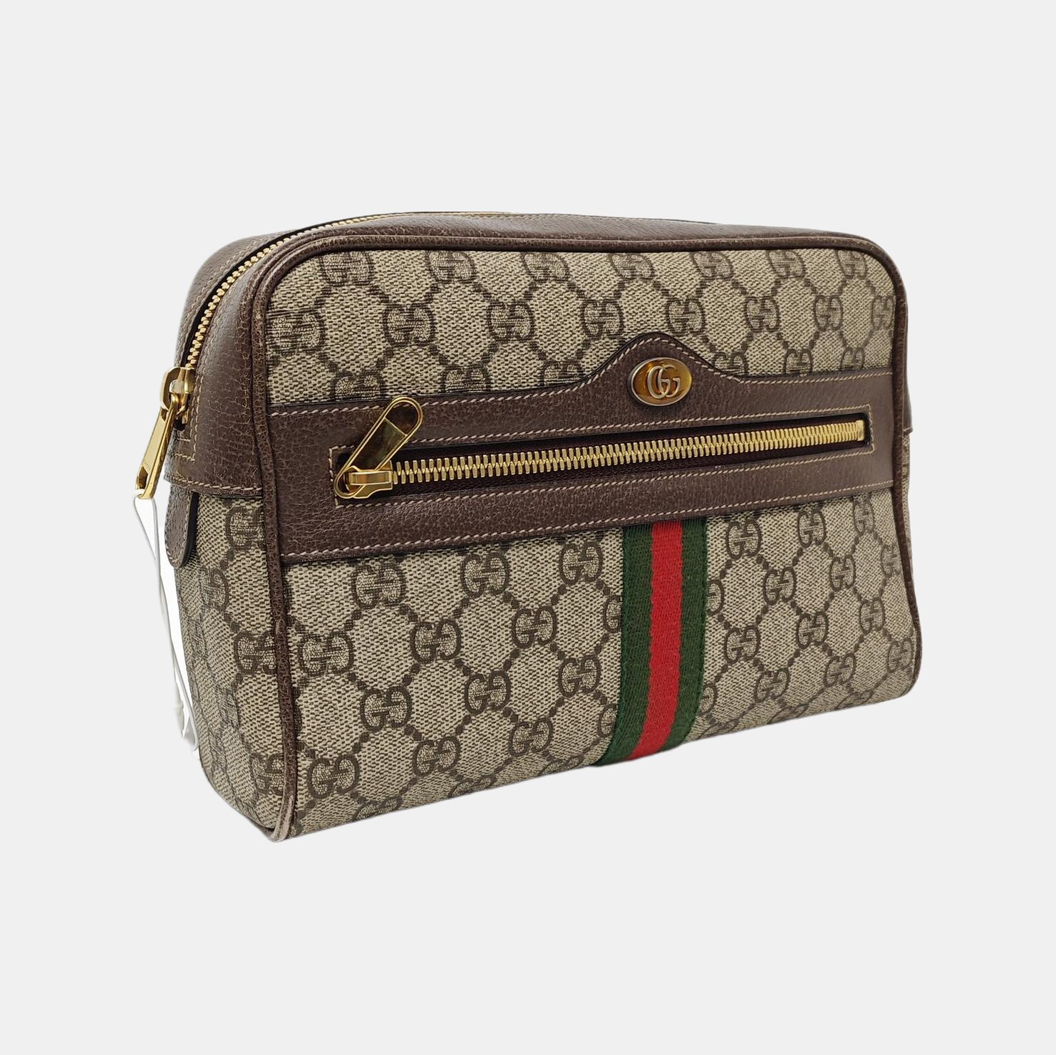 Lona revestida Monogram Ophidia Beige