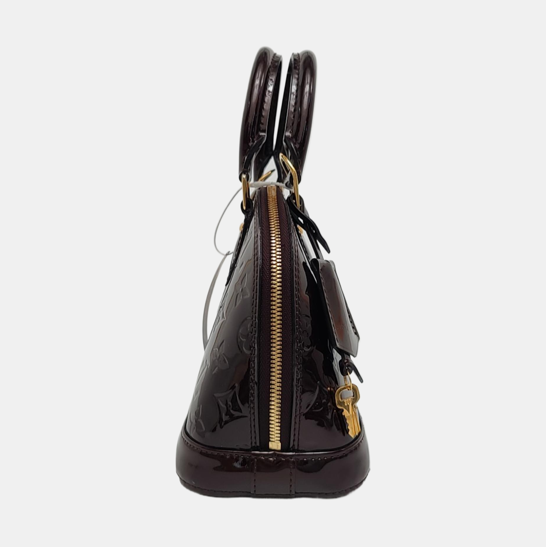 Authenticated pre-owned  ALMA BB Patent Leather Red - Crossbody Bag at Looply