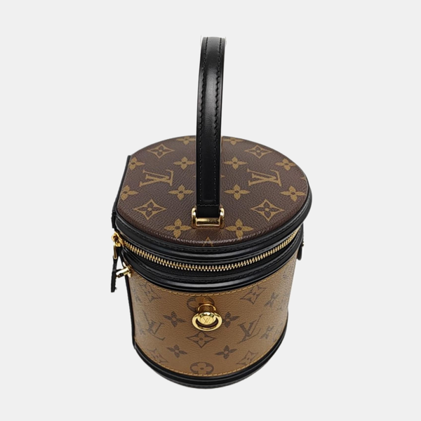 CANNES PM Monogram Coated Canvas Brown