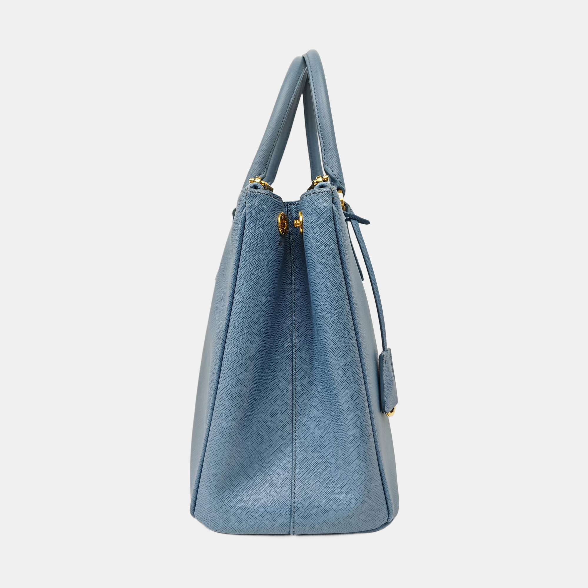Galleria Large Calfskin Blue