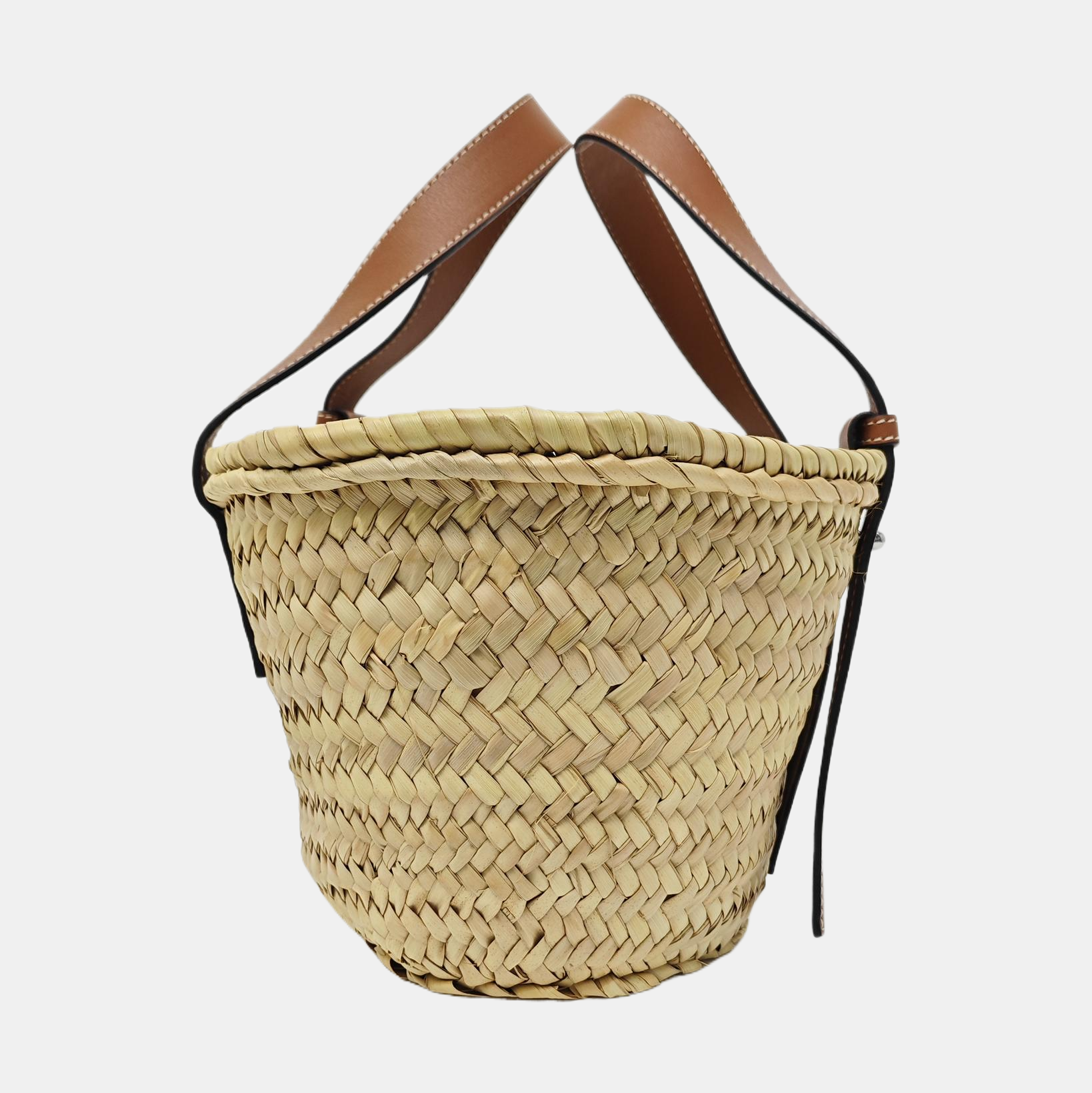Basket Small Straw Beige