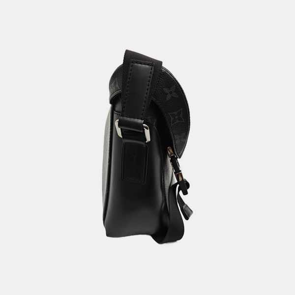 VOYAGER PM Monogram Coated Canvas Black