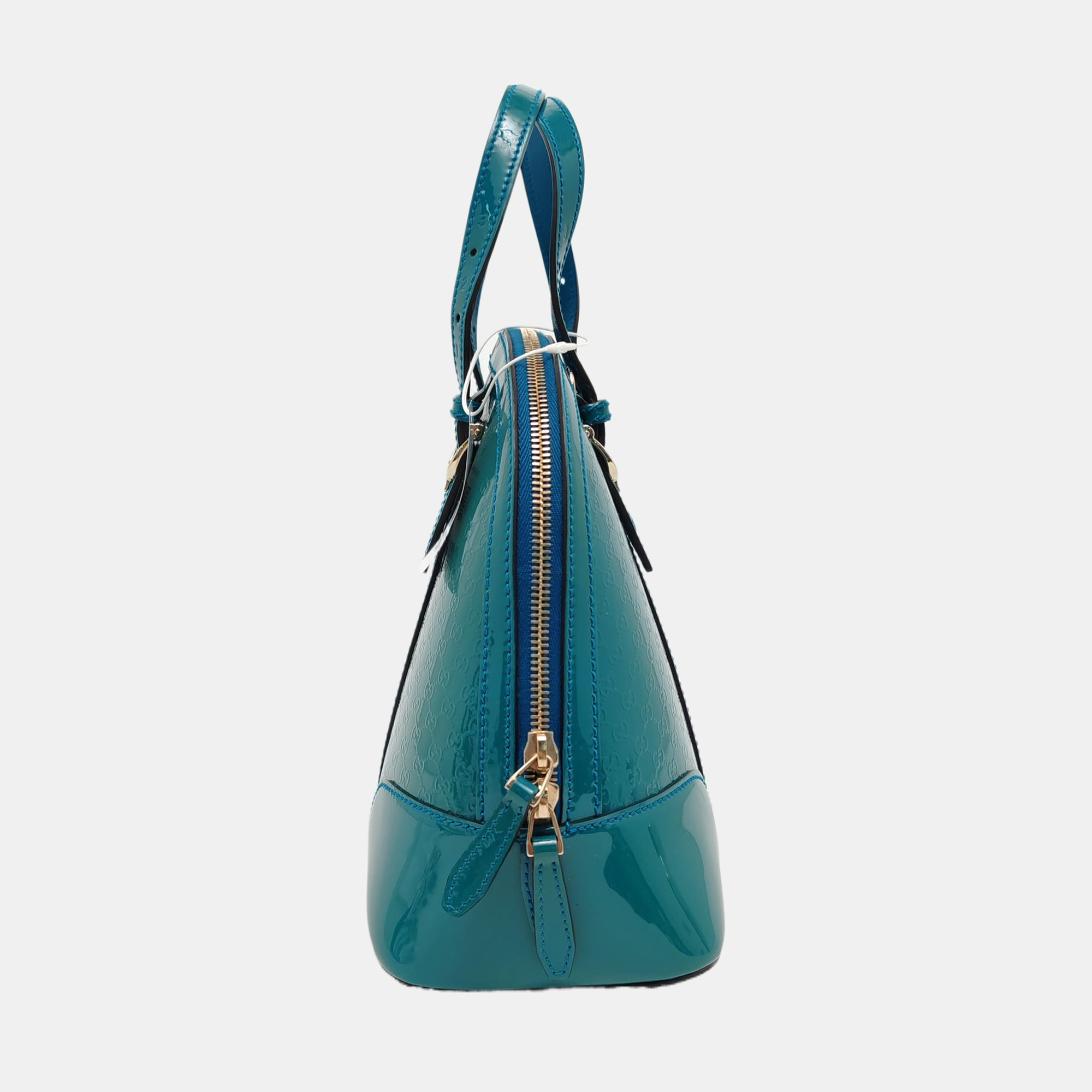 Monogram Patent Leather Blue