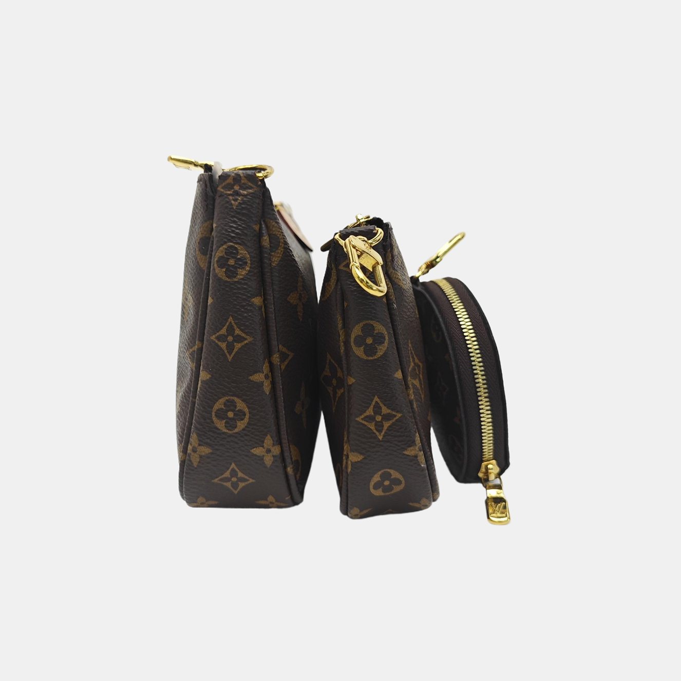 MULTI Monogram Coated Canvas Brown