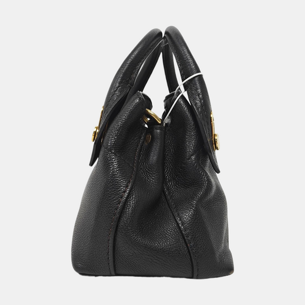 Barnsbury Calfskin Black