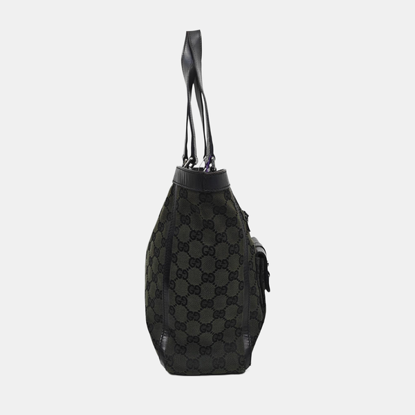GG Imprime Monogram Canvas Green