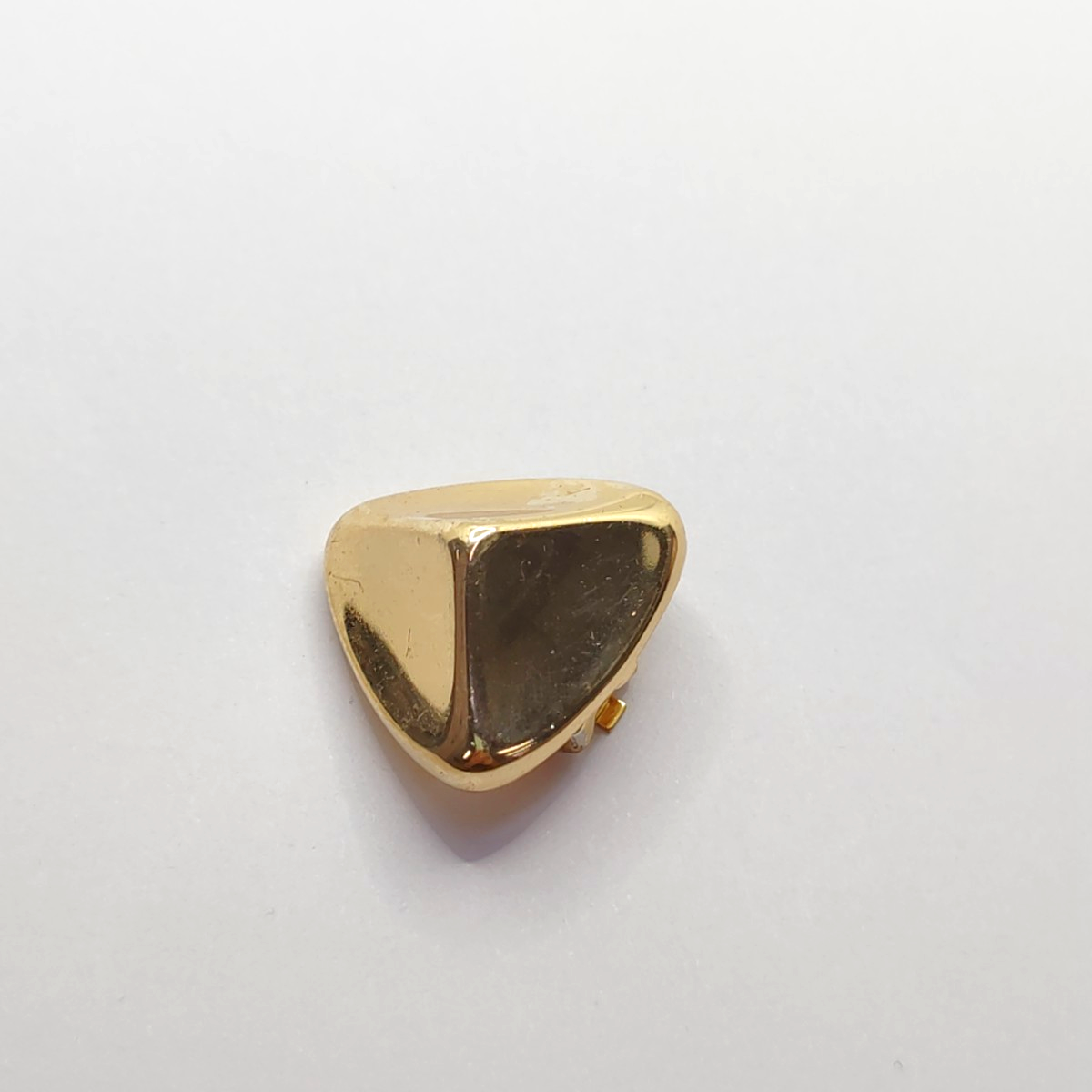 Metal Gold Clip On Earrings